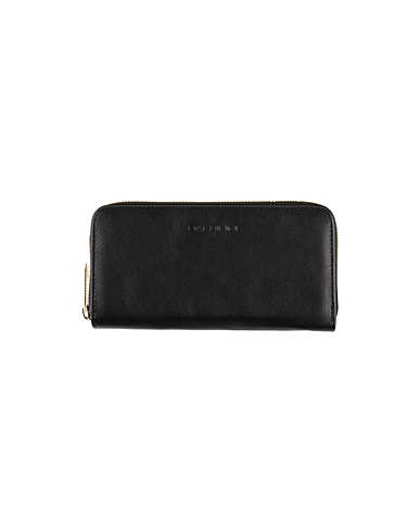 BALDININI Wallet Black 100% Polyurethane