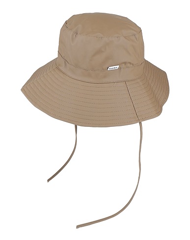 RAINS Hat Taupe 100% Polyester, Polyurethane coated