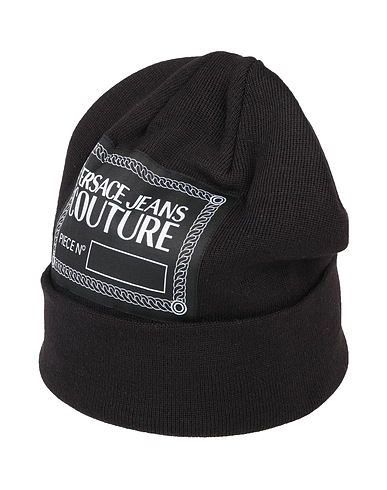 VERSACE JEANS COUTURE Cappello Nero 50% Acrilico, 50% Lana