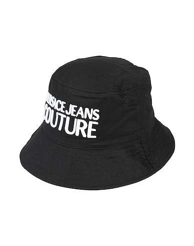 VERSACE JEANS COUTURE Hat Black 100% Cotton