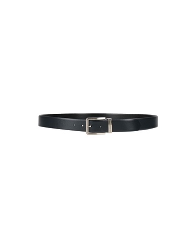 EMPORIO ARMANI Leather belt Black Calfskin