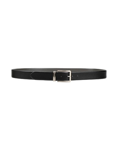 EMPORIO ARMANI Ledergürtel Schwarz Kalbsleder