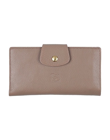 IL BISONTE Portafoglio Khaki Pelle