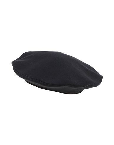 GIULIA N COUTURE Hat Black 100% Cotton