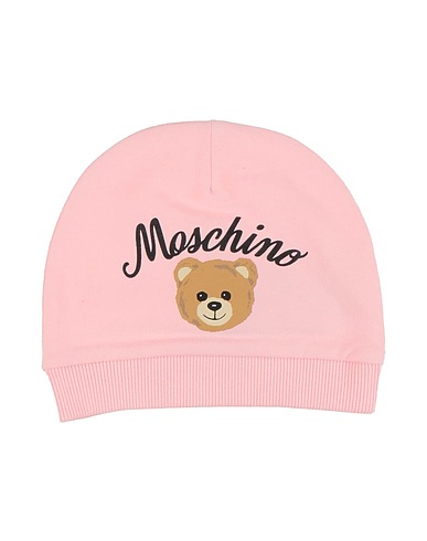 MOSCHINO BABY Hat Pink 95% Cotton, 5% Elastane, Polyester