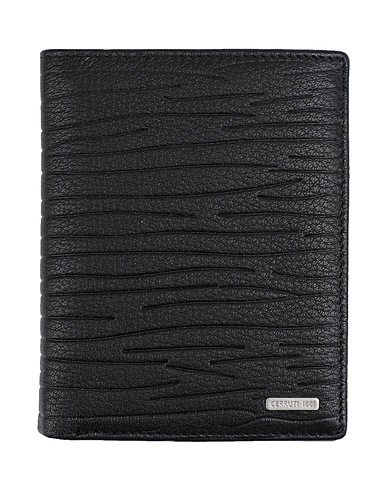 CERRUTI 1881 財布 ブラック 牛革（カーフ） 100%