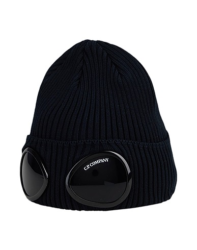 C.P. COMPANY Hat Midnight blue 100% Cotton