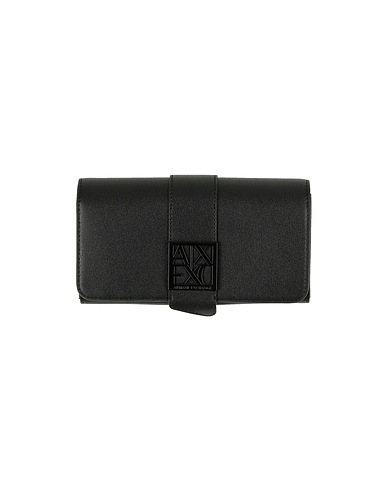 ARMANI EXCHANGE Wallet Black 100% Polyester