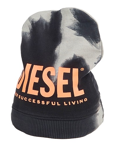 DIESEL Hat Grey 100% Cotton