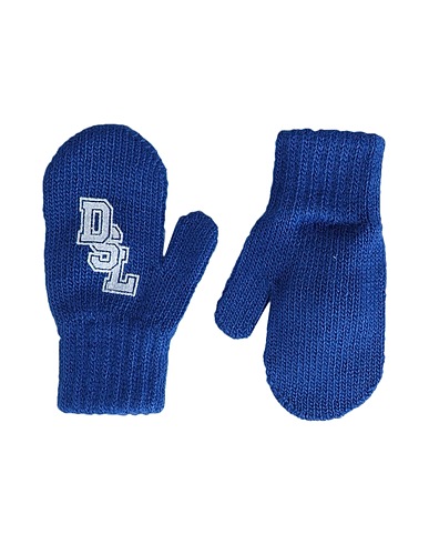 DIESEL Guanti Azzurro 100% Acrilico