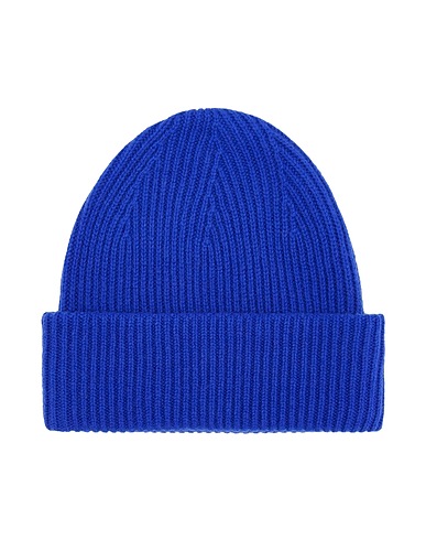 8 by YOOX Cappello Blu 100% Cachemire riciclato