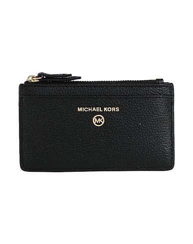 MICHAEL MICHAEL KORS PICCOLA PELLETTERIA Nero 100% Pelle di bovino
