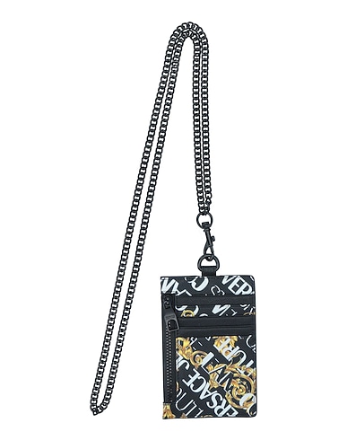 VERSACE JEANS COUTURE Cross-body wallet Cow leather