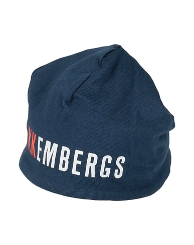 BIKKEMBERGS Головной убор Тёмно-синий 95% Хлопок, 5% Эластан