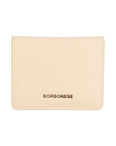 BORBONESE Portafoglio Beige Pelle