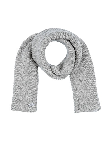 SUPERDRY Scarves and foulards Light grey 72% Polyester, 28% Wool