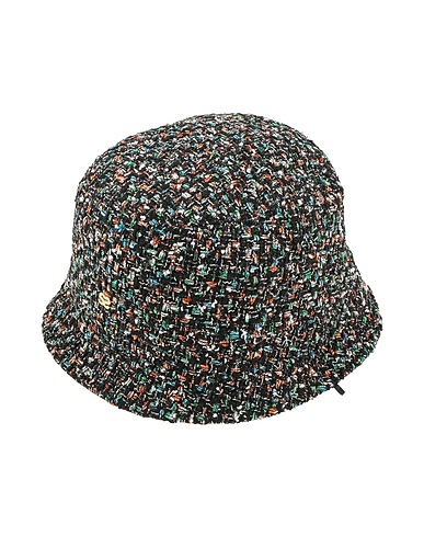 SANDRO Hat Black 80% Polyester, 11% Synthetic fibers, 5% Cotton, 3% Metallic fiber, 1% Other Fibres