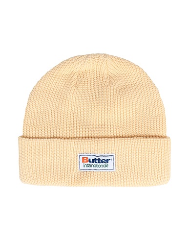 BUTTER GOODS Hat Internationale Beanie
 Cream 100% Acrylic