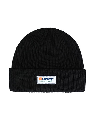 BUTTER GOODS Καπέλο Internationale Beanie Μαύρο 100% Ακρυλικό