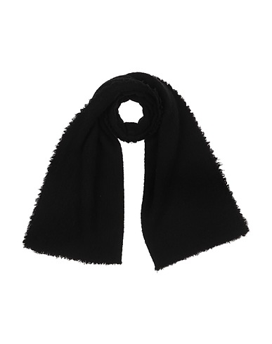FALIERO SARTI Scarves and foulards Black 65% Virgin Wool, 19% Cashmere, 16% Nylon