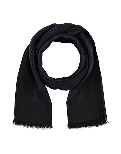 EMPORIO ARMANI Sciarpe e foulard Blu navy 52% Modal, 24% Acrilico, 24% Cotone