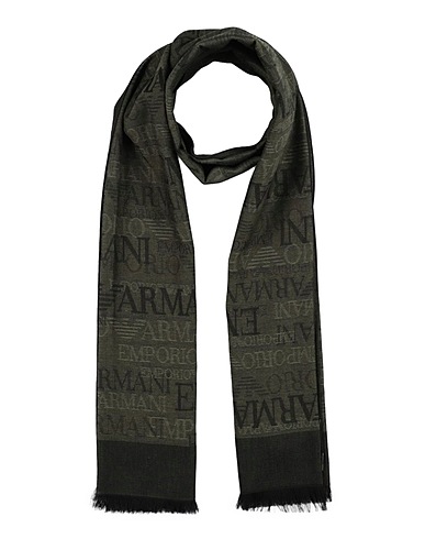EMPORIO ARMANI Sciarpe e foulard Antracite 52% Modal, 24% Acrilico, 24% Cotone