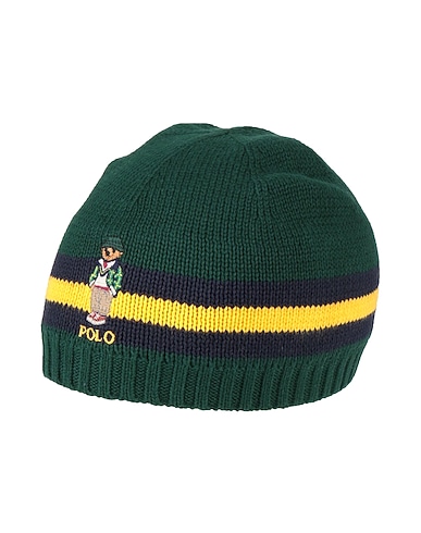 POLO RALPH LAUREN Hat 0 Dark green 100% Cotton