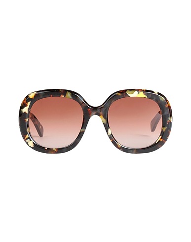 CHLOÉ Sunglasses Dark brown Plastic