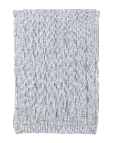 TOMMY HILFIGER Scarves and foulards Grey 34% Polyamide, 32% Alpaca wool, 28% Acrylic, 6% Wool