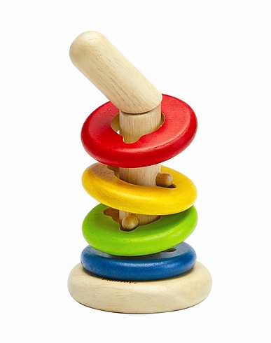 PLAN TOYS Educational&construction toys Beige Wood