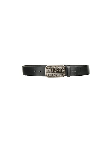 DSQUARED2 Belt Black 100% Bovine leather