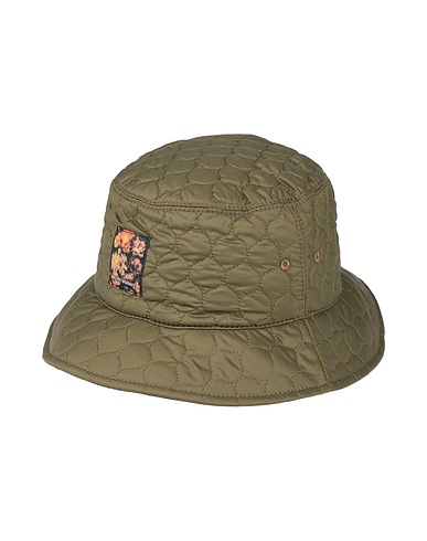 EMPORIO ARMANI Hat Military green 100% Polyamide