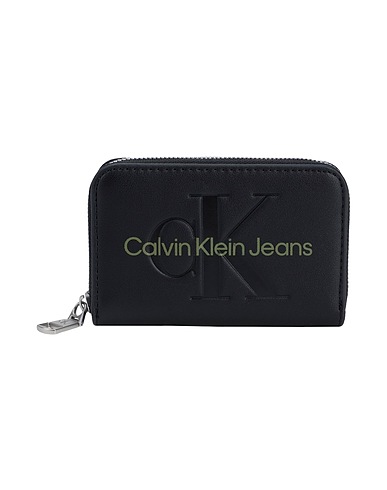 CALVIN KLEIN JEANS Wallet Black 100% Polyurethane