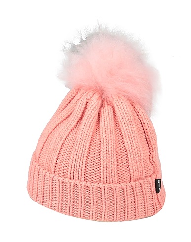 WOOLRICH Mützen & Hüte Antikrosa 100% Schurwolle, Ziegenpelzmantel