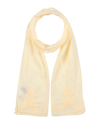 TOCOTO VINTAGE Scarves and foulards Ivory 55% Linen, 45% Cotton