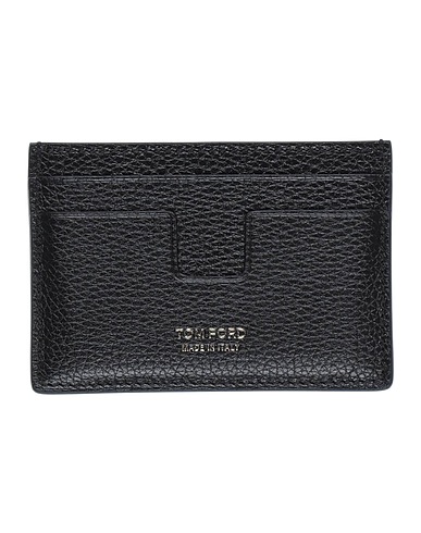 TOM FORD Document holder Black Calfskin