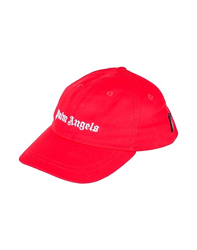 PALM ANGELS Hat Red 100% Cotton