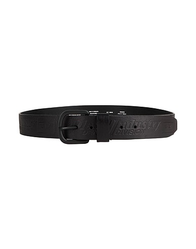 DIESEL Leather belt Black 100% Bovine leather