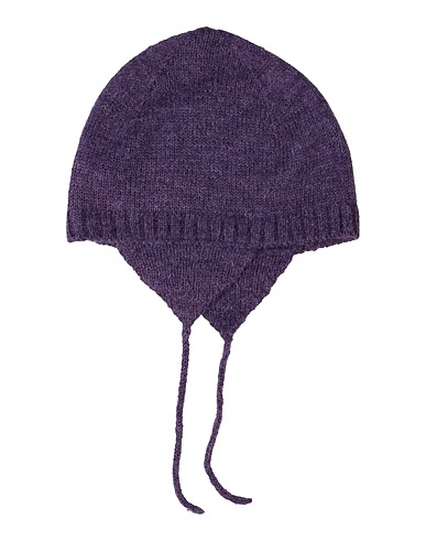 BONTON Mützen & Hüte Violett 35% Polyamid, 35% Acryl, 15% Wolle, 15% Alpakawolle