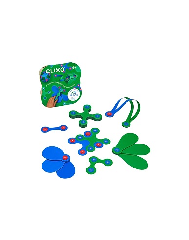 CLIXO Educational&construction toys Green Paper, Plastic, Metal