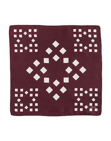 Z ZEGNA Schals und Foulards Pflaume 100% Seide