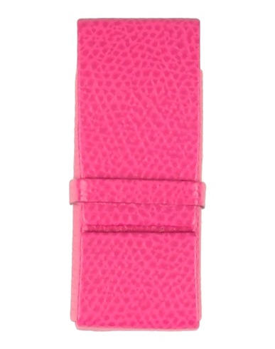 VALEXTRA Altro accessorio Magenta 100% Pelle di vitello