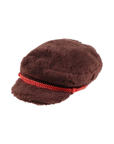 MINI RODINI Mützen & Hüte Schokobraun 100% Polyester