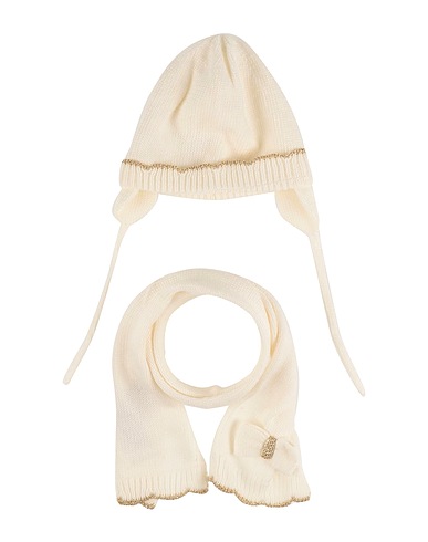 CHICCO Baby accessories set Ivory 30% Polyester, 27% Polyamide, 20% Viscose, 13% Other Fibres, 10% Wool