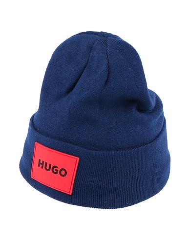 HUGO Cappello Blu navy 50% Viscosa, 31% Poliestere, 19% Poliammide
