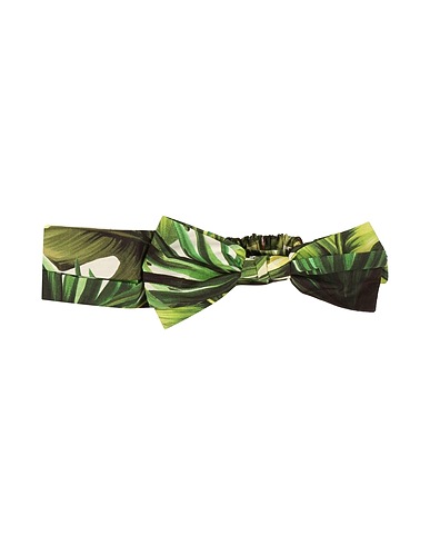 DOLCE&GABBANA Haaraccessoire Grün 100% Baumwolle