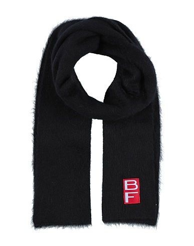 BY FAR Scarves and foulards Black 53% Alpaca wool, 35% Polyamide, 9% Wool, 3% Polyester