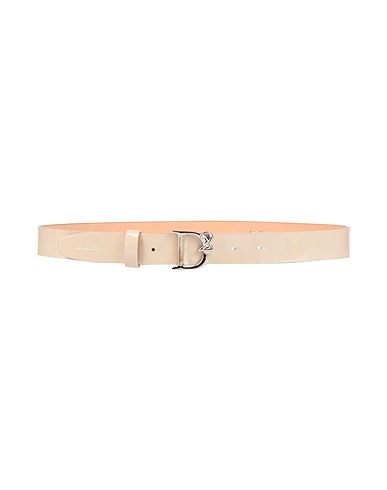 DSQUARED2 Cintura Regular Panna Pelle