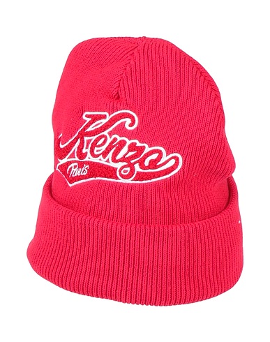 KENZO KIDS Hat Red 100% Cotton