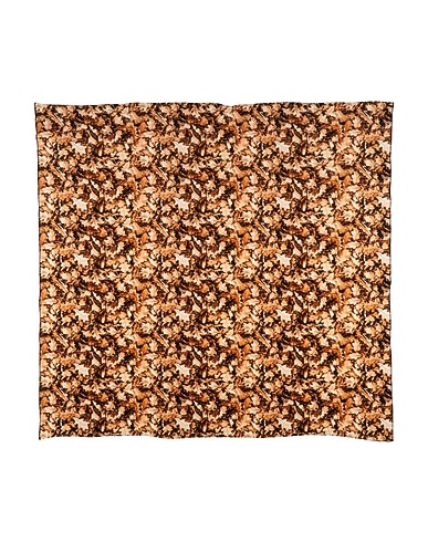 VETEMENTS Scarves and foulards Brown 85% Polyamide, 15% Elastane